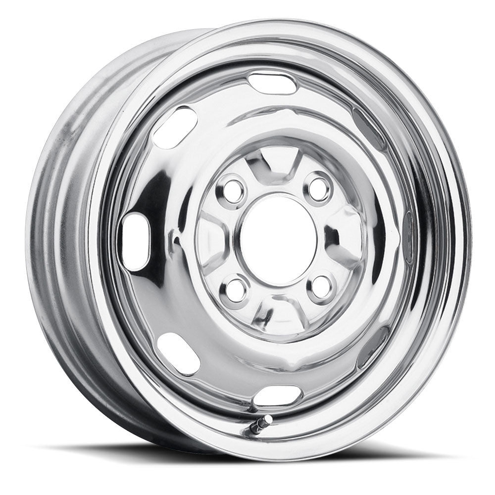 U.S. Wheel VW OEM Beetle/Ghia (Series 130) - Chrome & Chrome