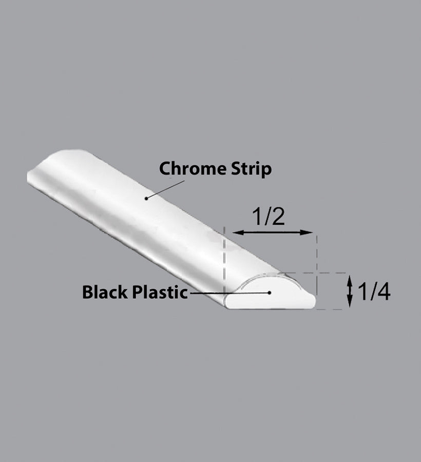 *1963–91 Dodge/Plymouth Cars, Chevy/GMC Trucks/Vans; Glass Seal Lockstrip