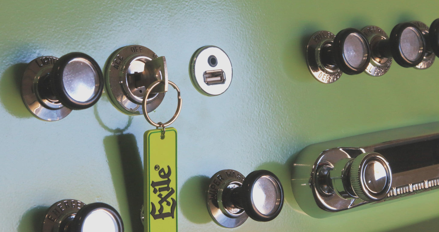 USB/USB-C & USB/Auxiliary Extension Harness for RetroSound Radios