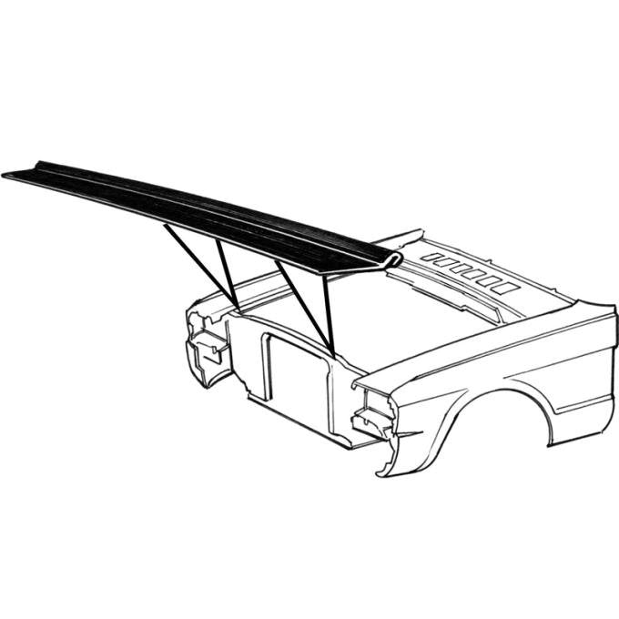 *1965-70 Ford Mustang; Radiator Support to Hood Seal