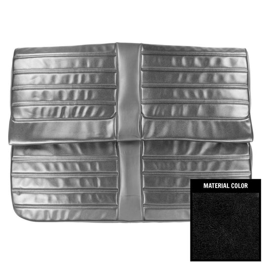 *1971 Oldsmobile Cutlass/"S"/442, Hardtop; Rear Bench Seat Cover - Black