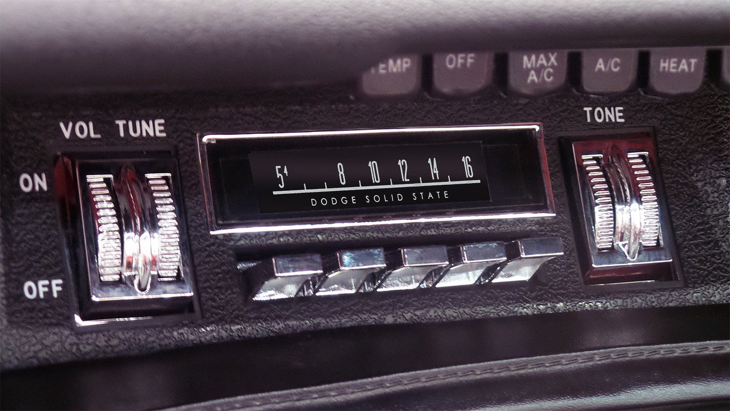 1969 Dodge Charger Daytona Redondo RT Thumb-Roller Radio