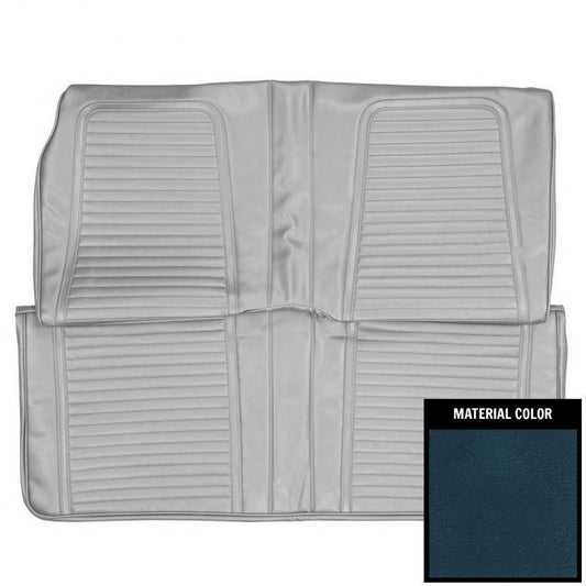 *1969 Chevrolet Camaro; Standard Fold Down Rear Bench Seat Cover - Dark Blue