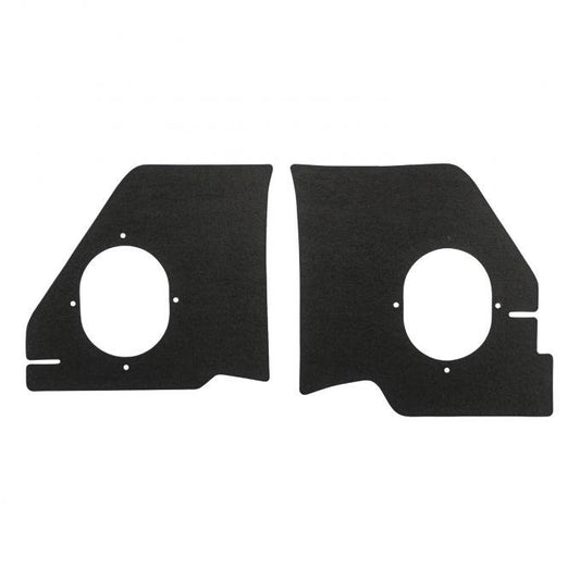 *1963 Chevrolet Impala; Kick Panel - Black, Pair