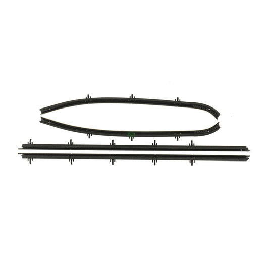 *1968 Chevrolet Chevelle, 2-Dr Hardtop; Outer Window Felt Seat (4pcs)