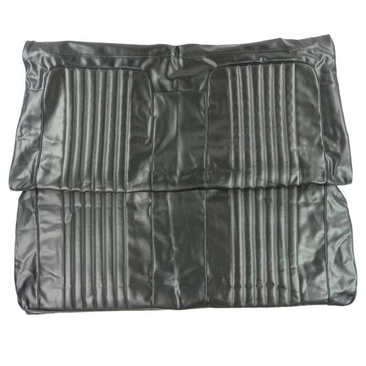 *1971-1972 Chevrolet Chevelle, Convertible; Front Bench Seat Cover - Black