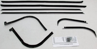 *1969-72 Pontiac Grand Prix; Authentic Window Felts Whiskers Kit (8pcs)