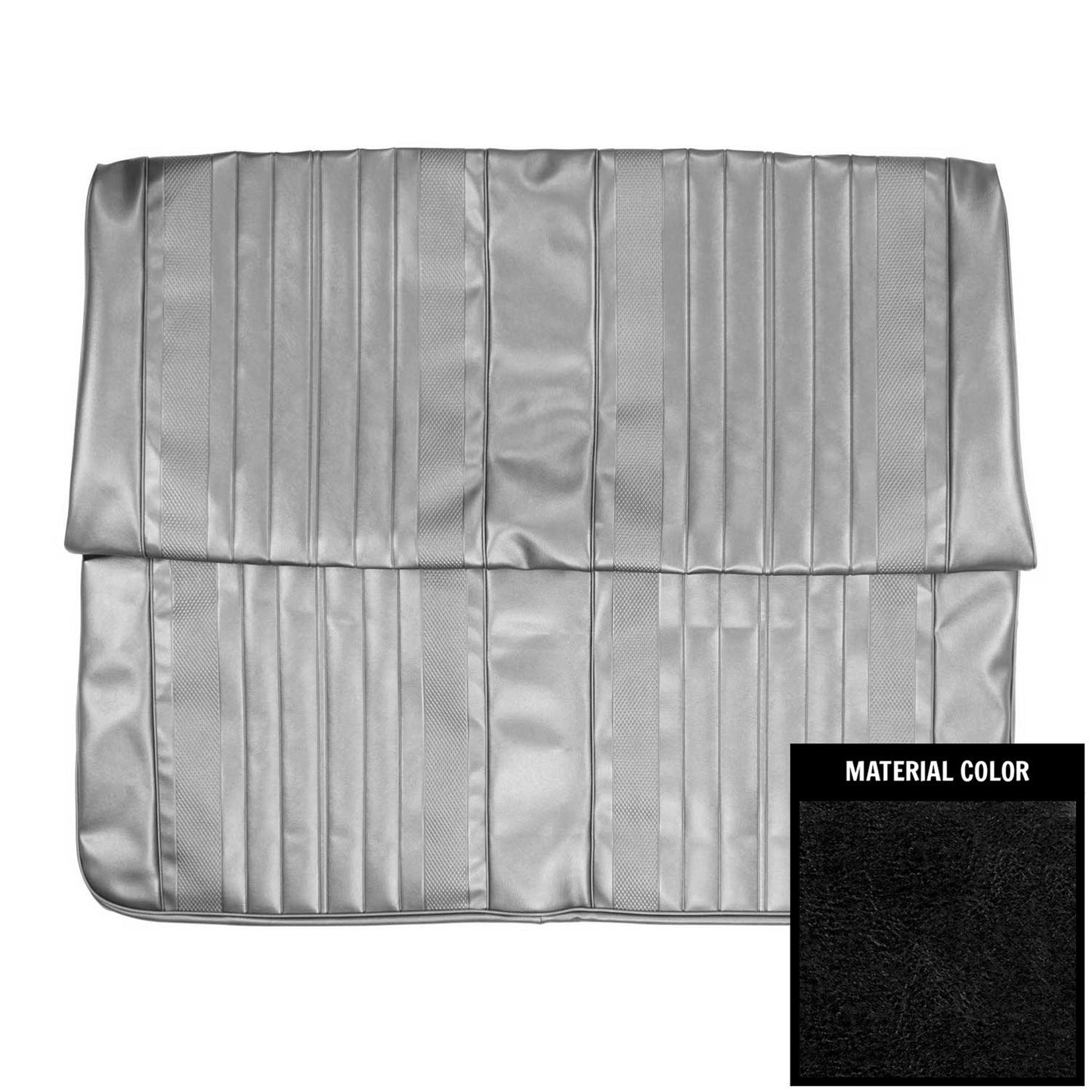*1970 Chevrolet Chevelle; Seat Covers Rear Bench - Black