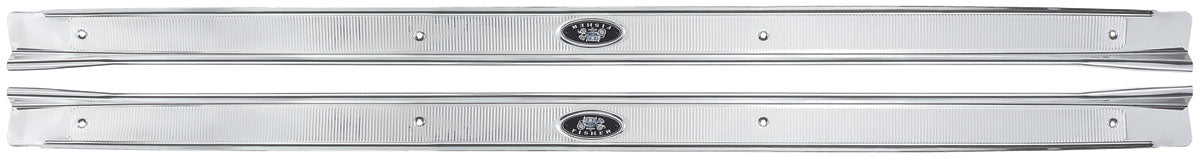 *1964-67 GM A-Body; Sill Plates, Ribbed Style - Pair